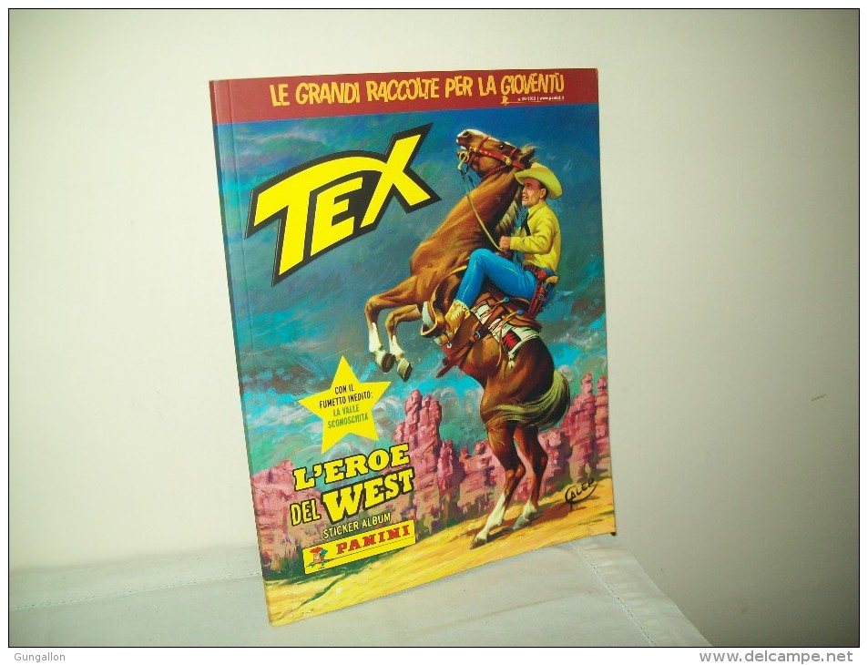 Tex L'Eroe Del West  (Panini 2015)  Album Figurine Completo - Altri & Non Classificati