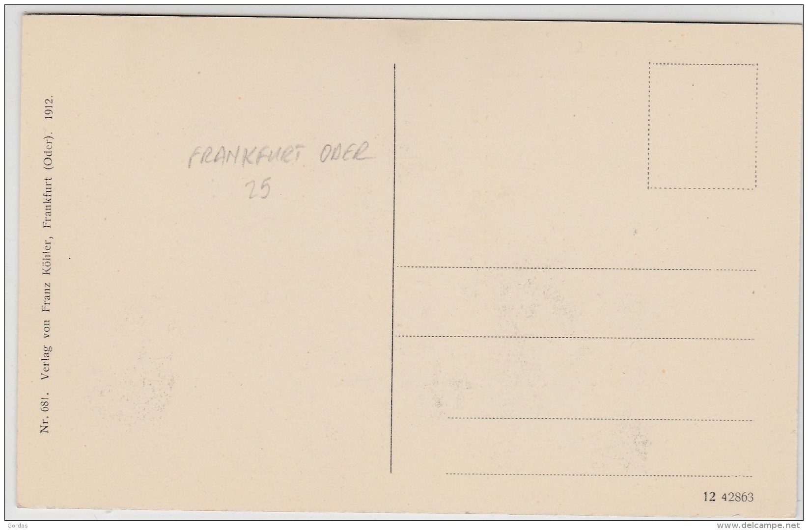 Germany - Frankfurt A. Oder - Lieb Grenadier Kaserne - Frankfurt A. D. Oder