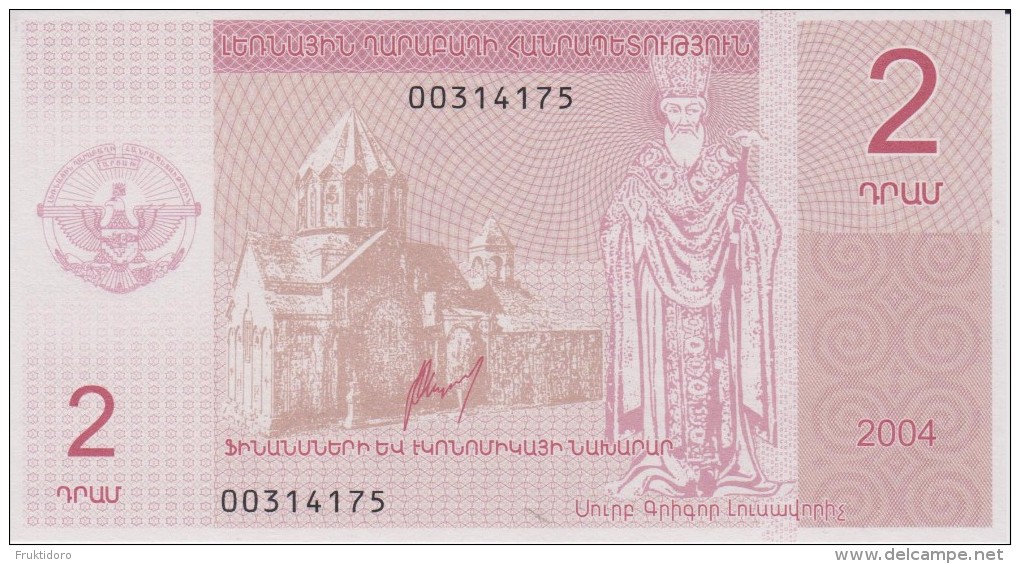 Nagorno Karabakh - 2 Dram - 2014 - UNC - Nagorno Karabakh