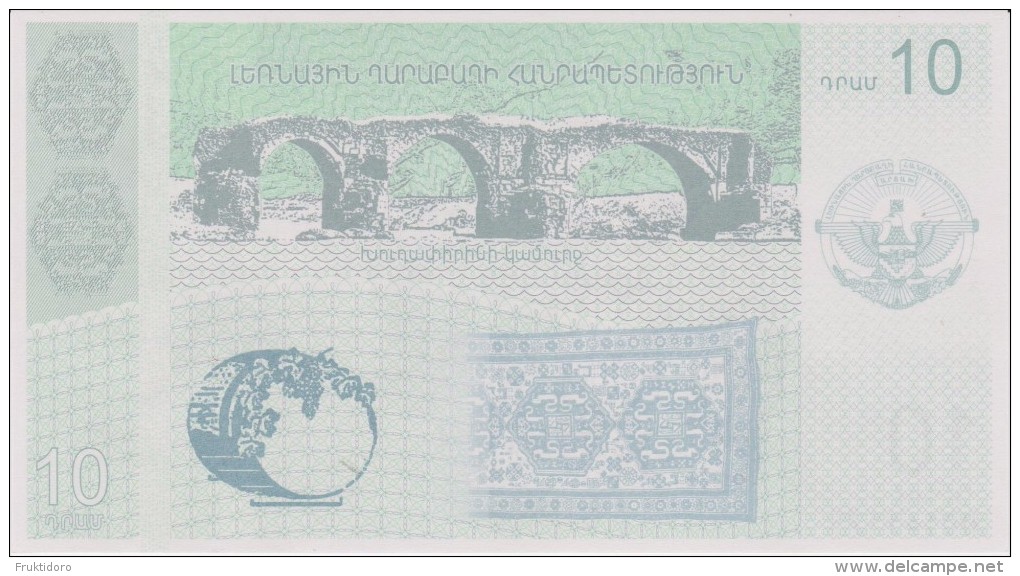 Nagorno Karabakh - 10 Dram - 2014 - UNC - Nagorno Karabakh