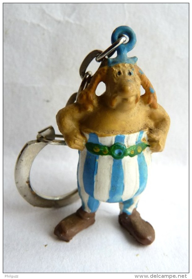 FIGURINE ASTERIX PORTE CLES JIM 1967 OBELIX - Astérix & Obélix