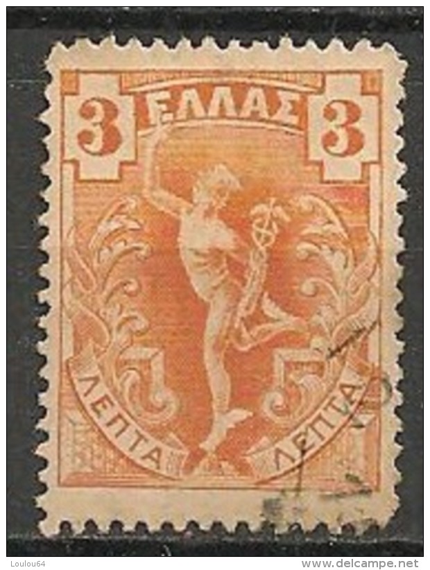 Timbres - Grèce - 1900-01 - 3 L - - Used Stamps
