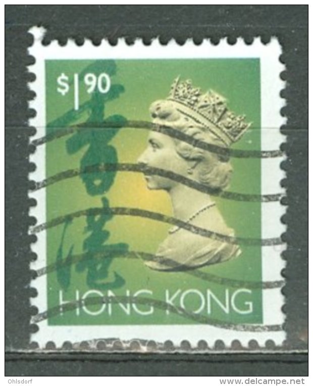 HONG KONG 1992-96: SG Simplified Catalogue 711a / YT 729, O - FREE SHIPPING ABOVE 10 EURO - Used Stamps