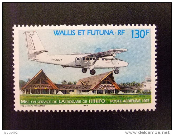 WALLIS ET FUTUNA WALLIS Y FUTUNA 1997 AÈROGARE De HIFIFO Yvert & Tellier Nº PA 198 ** MNH - Unused Stamps