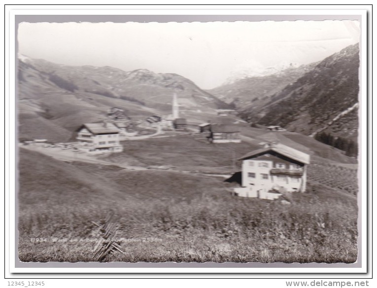 Warth Am Arlberg Mit Widderstein ( Small Crack Left Side ) - Warth