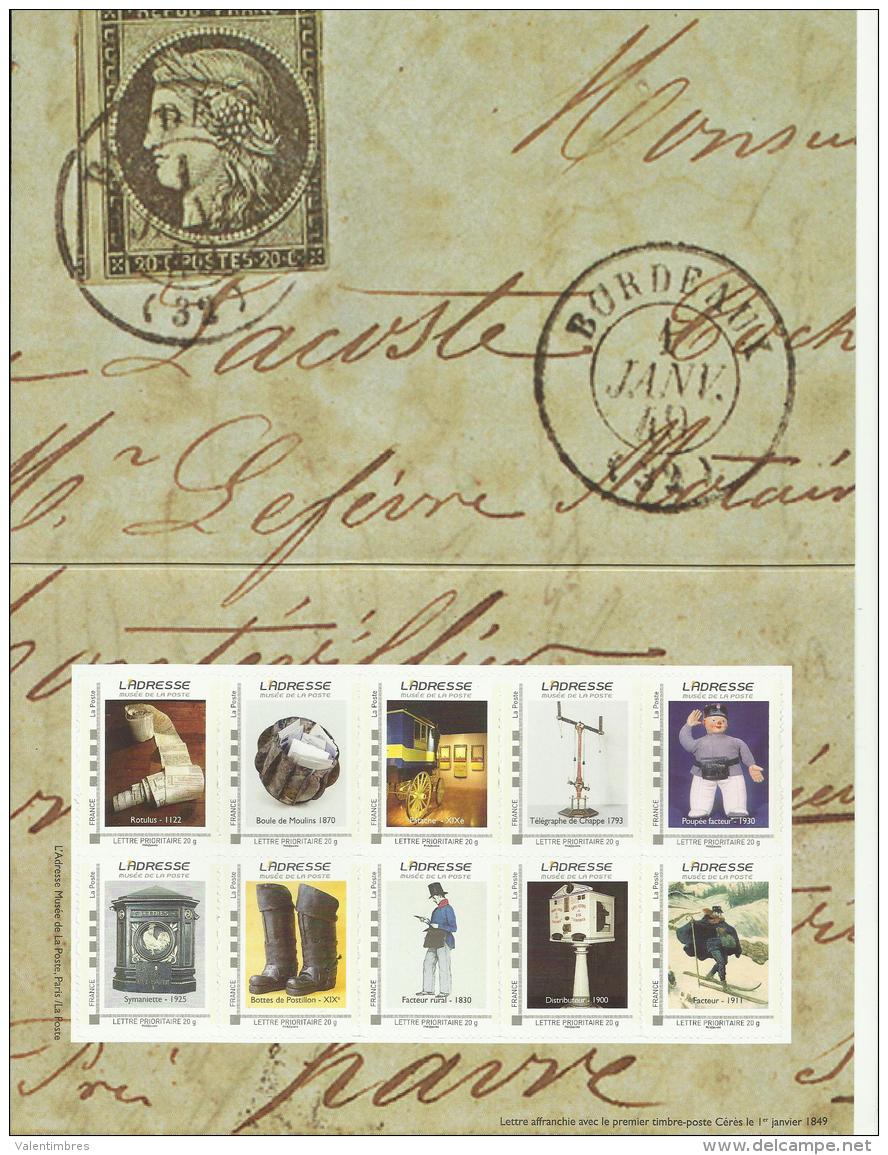 France Collector  L' Adresse Facteurs Bottes Postillon Boule De Moulins Télégraphe De Chappe Poupée Rotulus - Collectors