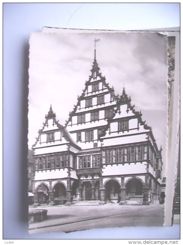 Duitsland Deutschland Nordrhein Westfalen Rathaus Paderborn Alt - Paderborn