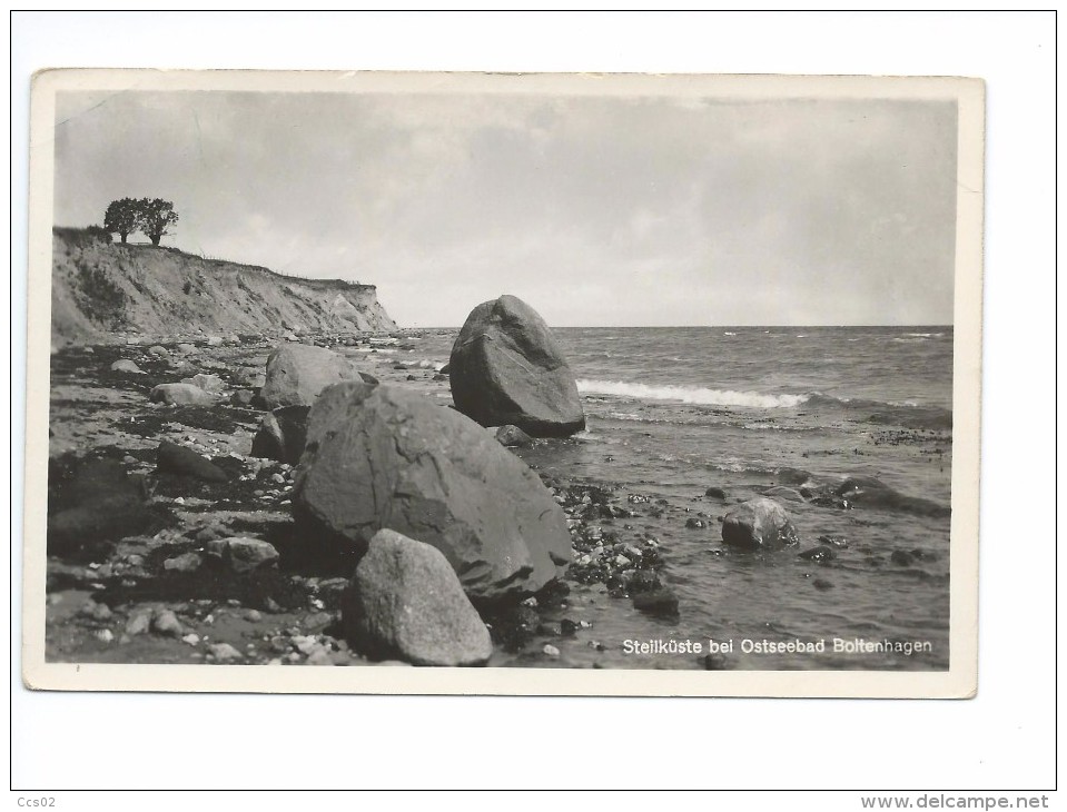 Steilküste Bei Ostseebad Boltenhagen 1960 - Boltenhagen