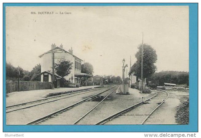 CPA 604 - Chemin De Fer La Gare SINCEY LES ROUVRAY 21 - Autres & Non Classés