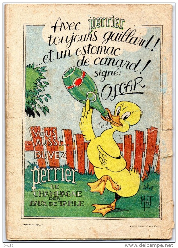 N° 4. Oscar Le Petit Canard Explorateur 1950 - Oscar