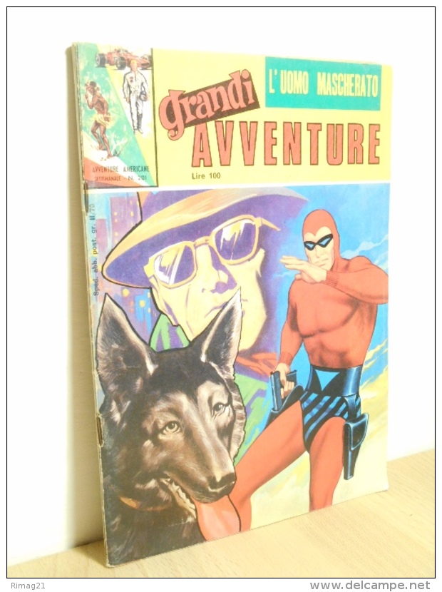 L Uomo Mascherato -grandi  Avventure  N.201 - Comics 1930-50