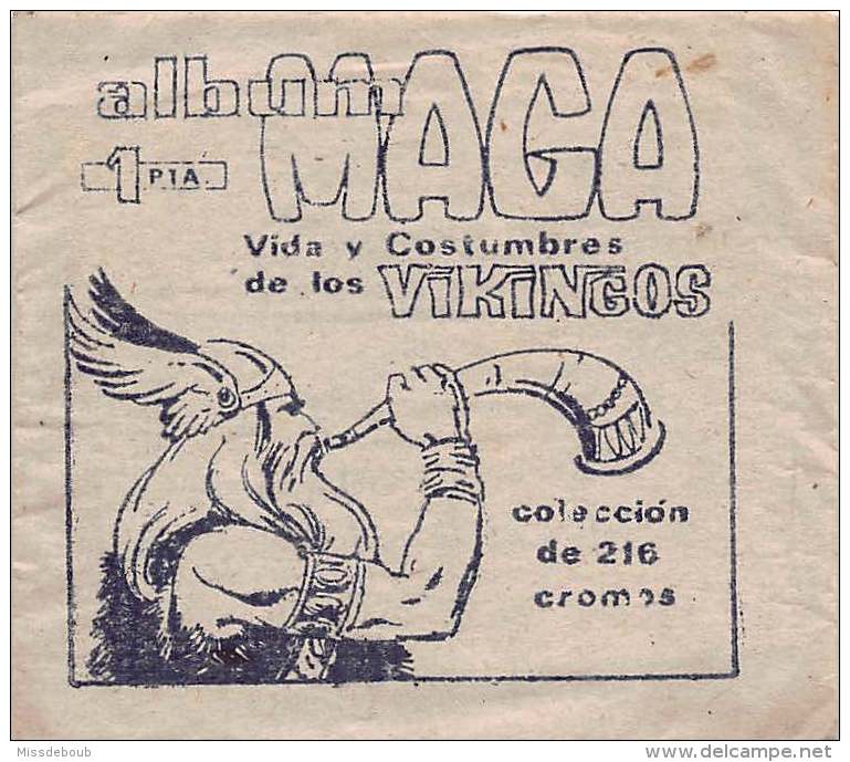 Vida Y Costumbres De Los Vikingos - Editorial Maga 1965 -  Lote De 3 Sobres Sin Abrir - Vers Los 6 Scan - Otros & Sin Clasificación