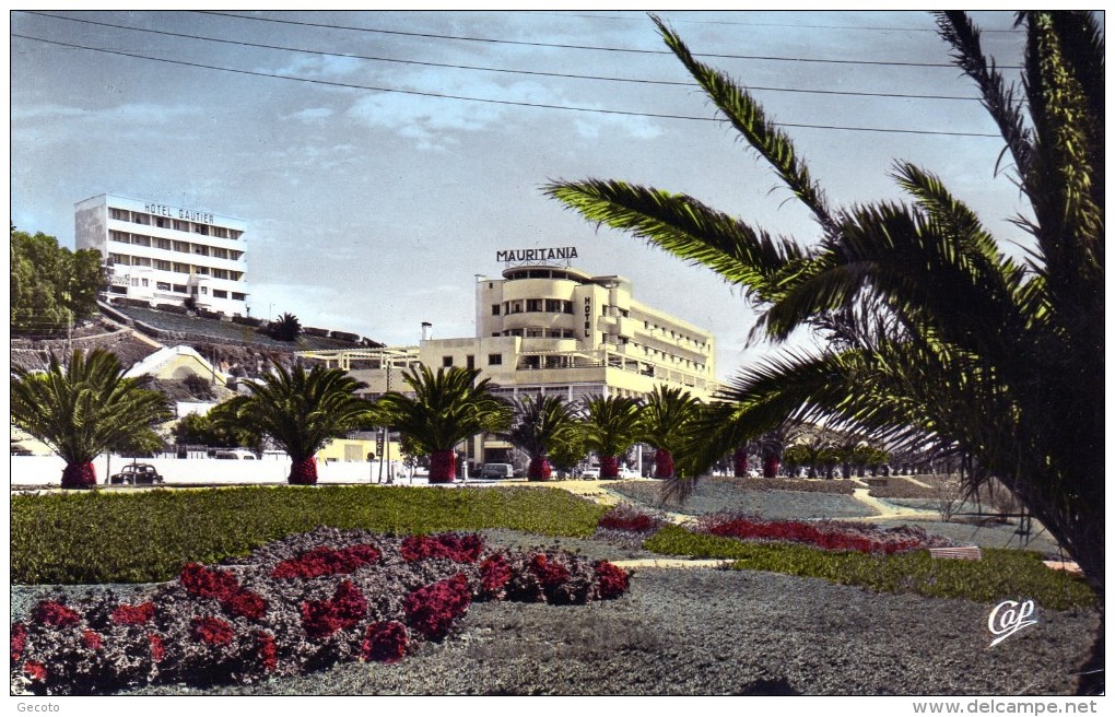 Les Hôtels Gautier & Mauritania En 1957 - Agadir