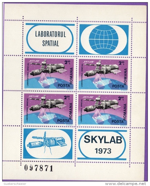 COS-L12 - ROUMANIE BF N° 116 Neuf** SKYLAB 1973 - Europa