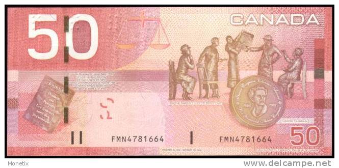 Canada #104-2008, 50 Dollars, 2004/2008, UNC - Canada