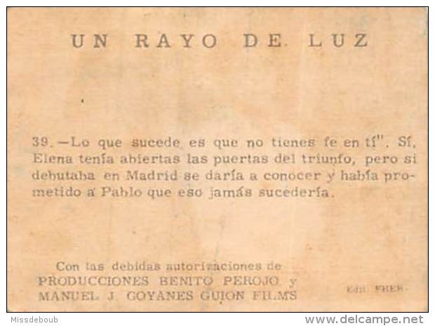 MARISOL  UN RAYO DE LUZ - Lote 13 cromos n° 4,24,35,37,39,53,64,66,79,85,99,139,140 -  Editorial Fher 1960 - sin pegar -