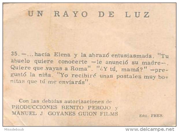 MARISOL  UN RAYO DE LUZ - Lote 13 cromos n° 4,24,35,37,39,53,64,66,79,85,99,139,140 -  Editorial Fher 1960 - sin pegar -