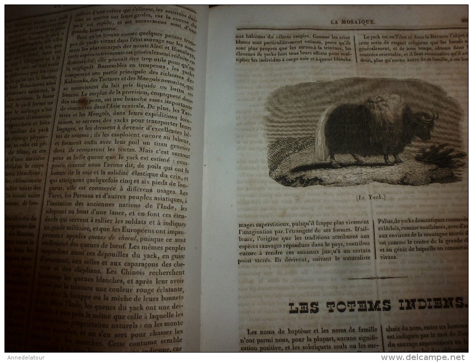 1835 LM :Jugement Dernier à ND De Paris;STRADELLA-la-VENGEANCE De Naples;Totems Indiens;Le SON;Dégradation De Noblesse - Autres & Non Classés