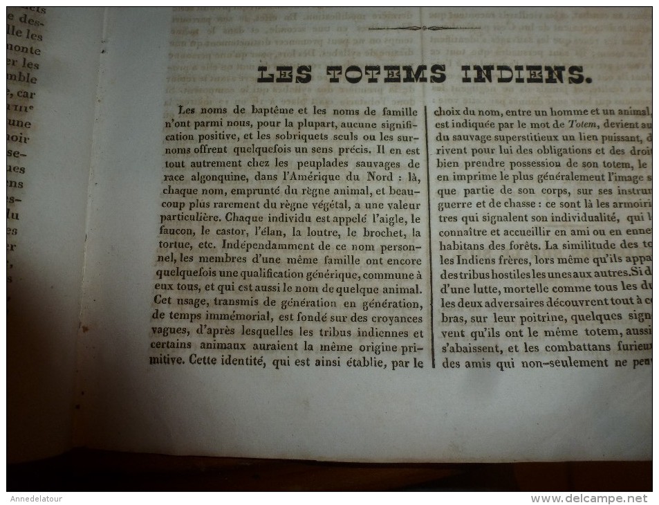 1835 LM :Jugement Dernier à ND De Paris;STRADELLA-la-VENGEANCE De Naples;Totems Indiens;Le SON;Dégradation De Noblesse - Autres & Non Classés