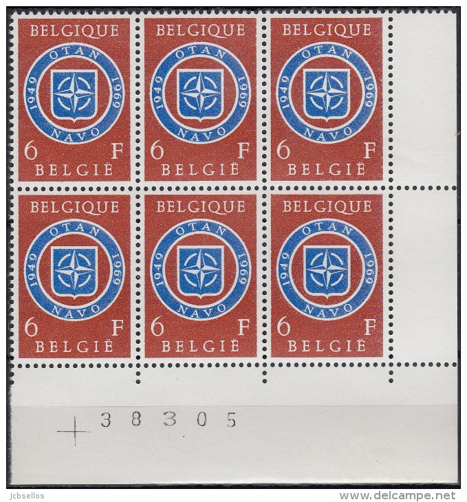 Belgica 1969 Nº1496 Nuevo - Nuevos