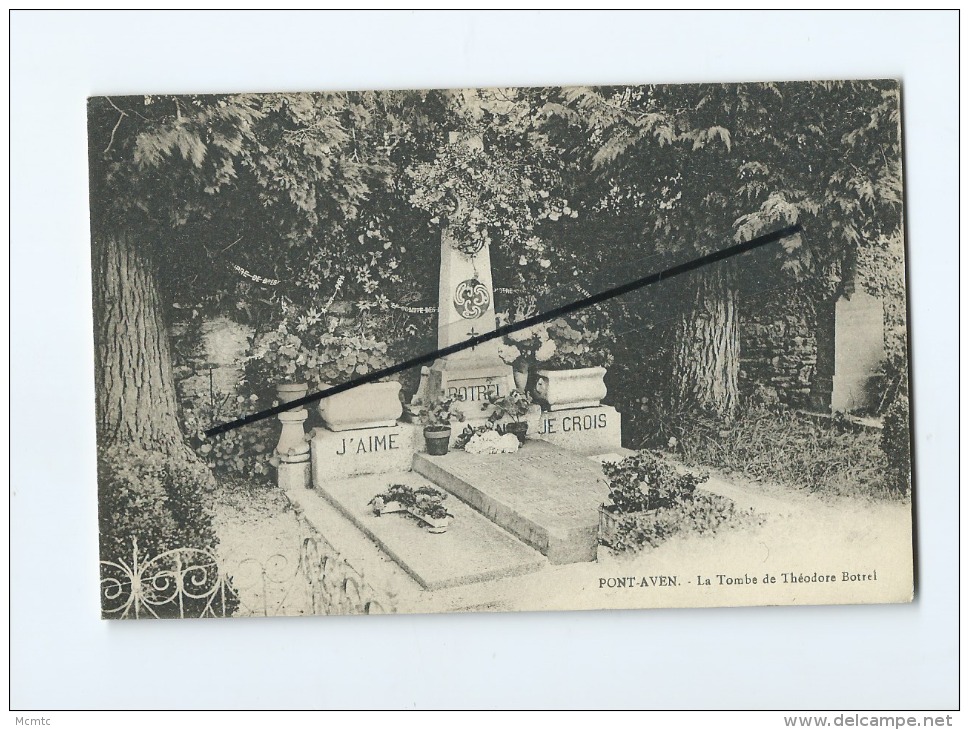 CPA -  Pont Aven  - La Tombe De Théodore Bottrel - Pont Aven