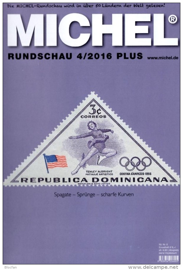 MICHEL Briefmarken Rundschau 4/2016-plus Neu 6€ Stamps Of The World Catalogue/magacine Of Germany ISBN 978-3-95402-600-5 - Altri & Non Classificati