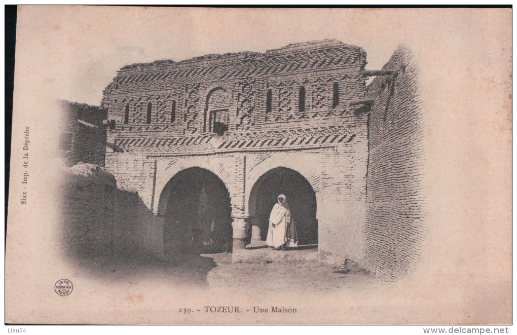 TOZEUR Une Maison (1925) - Tunisia