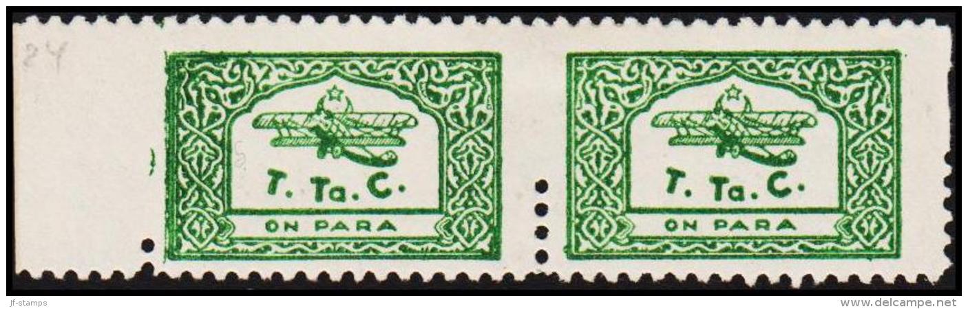 1931. AIR MAIL. T. Ta. C. ON PARA. 2 Ex. Imperforated Left And Partly Between Tha Stamps.  (Michel: 24U) - JF193725 - Timbres De Bienfaisance