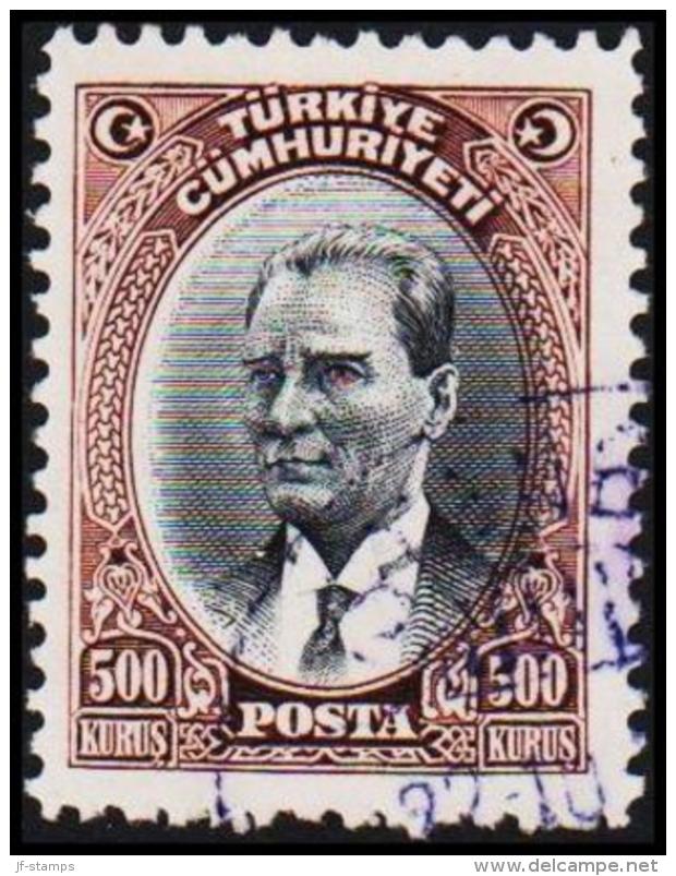 1930. MUSTAFA KEMAL PASCHA. 500 KURSUS.  (Michel: 912) - JF193790 - Otros & Sin Clasificación