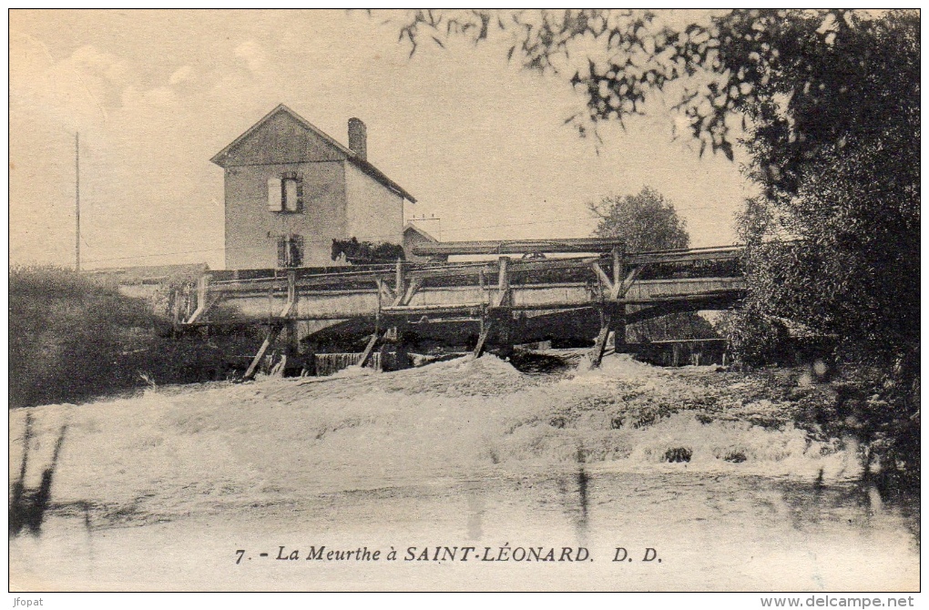 88 VOSGES - SAINT LEONARD La Meurthe (voir Descriptif) - Autres & Non Classés