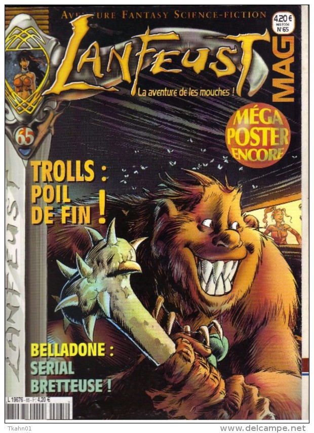 LANFEUST-MAG  N ° 65   REVUE B-D  AVENTURE  FANTASY SCIENCE-FICTION - Lanfeust De Troy