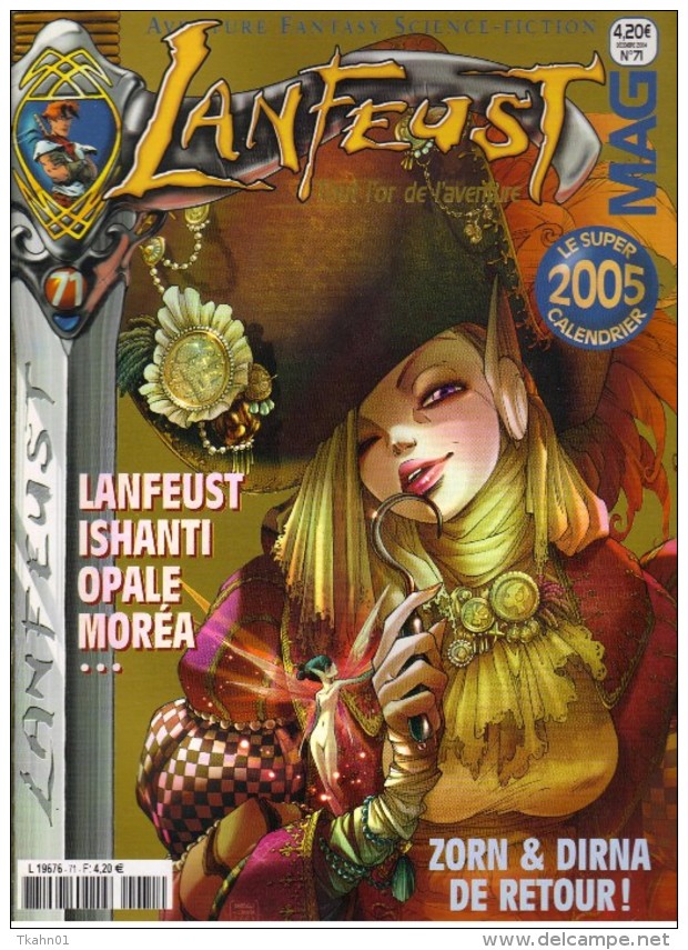 LANFEUST-MAG  N ° 71   REVUE B-D  AVENTURE  FANTASY SCIENCE-FICTION - Lanfeust De Troy