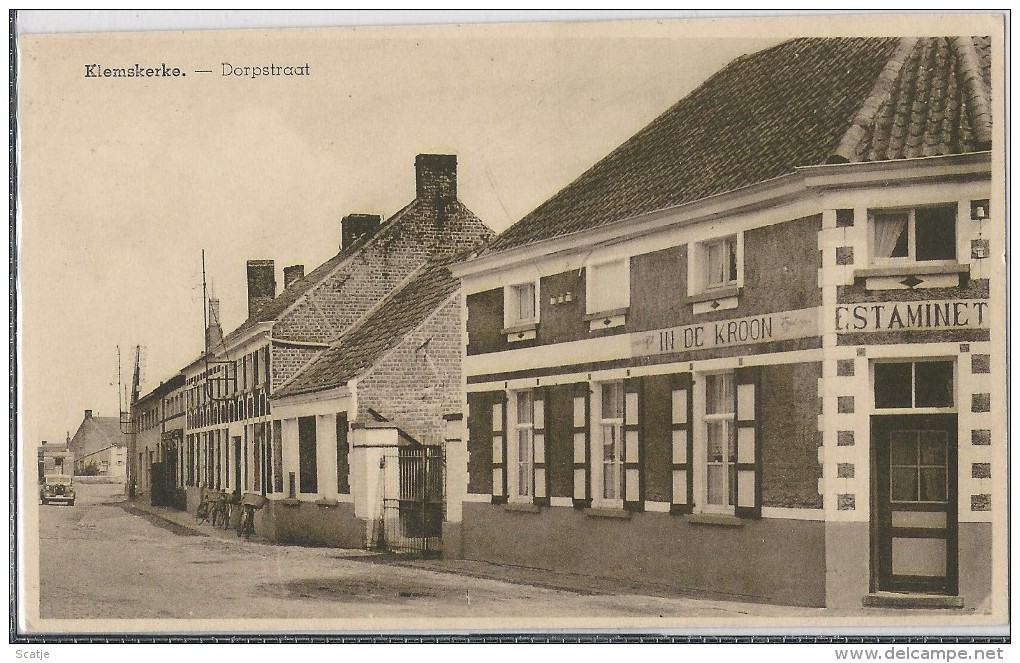 Klemskerke.  -   Dorpstraat - De Haan