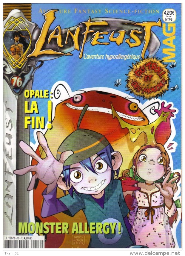 LANFEUST-MAG  N ° 76   REVUE B-D  AVENTURE  FANTASY SCIENCE-FICTION - Lanfeust De Troy