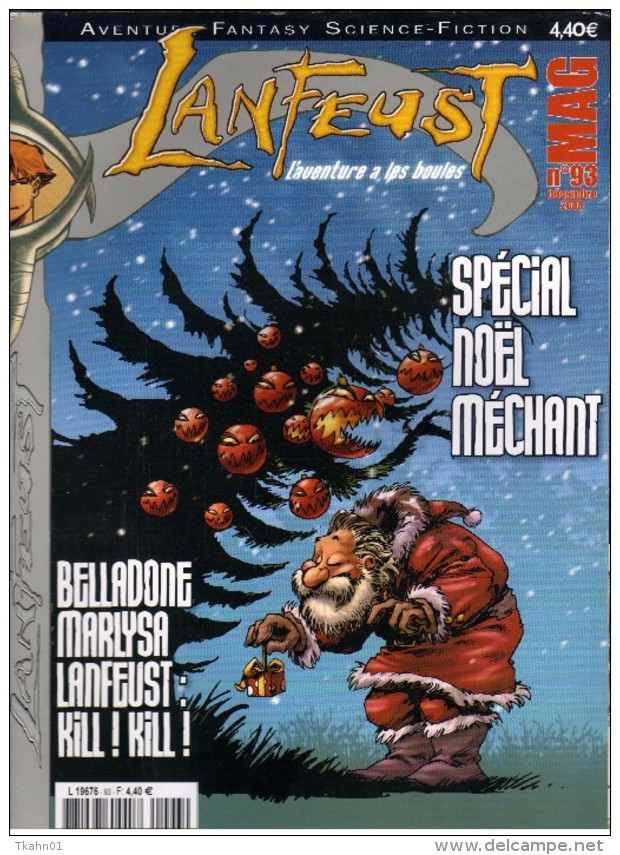 LANFEUST-MAG  N ° 93   REVUE B-D  AVENTURE  FANTASY SCIENCE-FICTION - Lanfeust De Troy