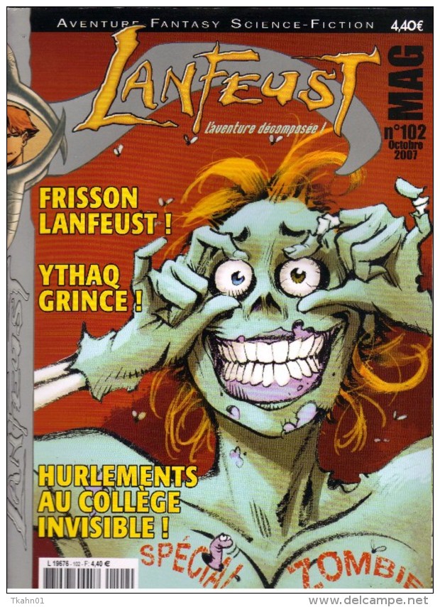 LANFEUST-MAG  N ° 102   REVUE B-D  AVENTURE  FANTASY SCIENCE-FICTION - Lanfeust De Troy