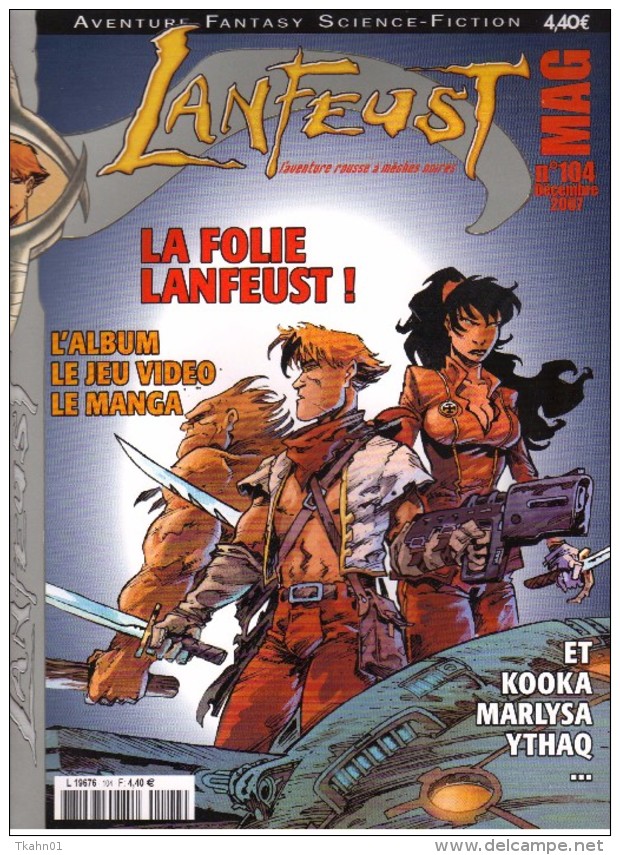 LANFEUST-MAG  N ° 104   REVUE B-D  AVENTURE  FANTASY SCIENCE-FICTION - Lanfeust De Troy