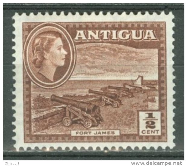 ANTIGUA 1953-56: Sc 107 / YT 103A, ** MNH - FREE SHIPPING ABOVE 10 EURO - 1858-1960 Kronenkolonie