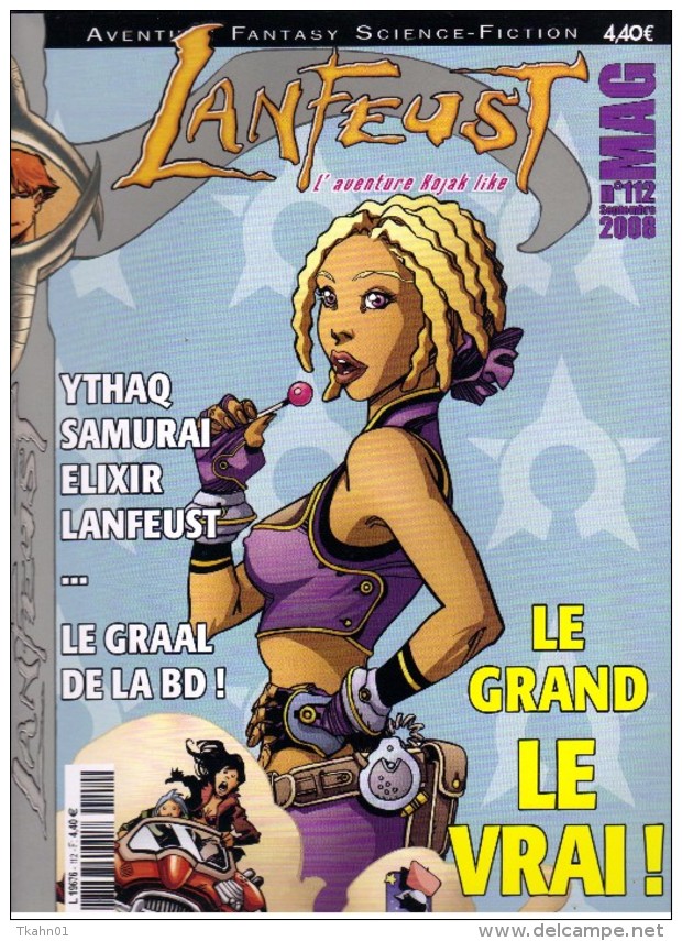 LANFEUST-MAG  N ° 112   REVUE B-D  AVENTURE  FANTASY SCIENCE-FICTION - Lanfeust De Troy