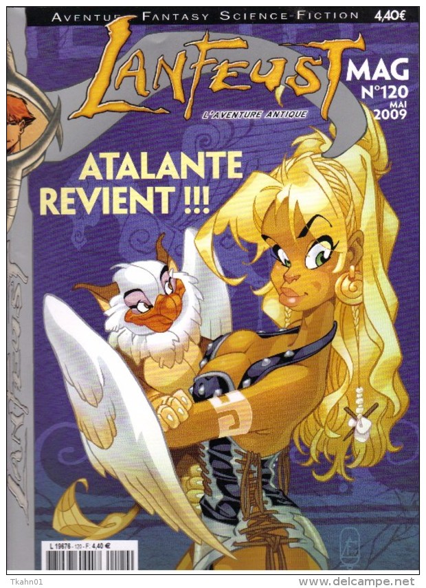 LANFEUST-MAG  N ° 120   REVUE B-D  AVENTURE  FANTASY SCIENCE-FICTION - Lanfeust De Troy