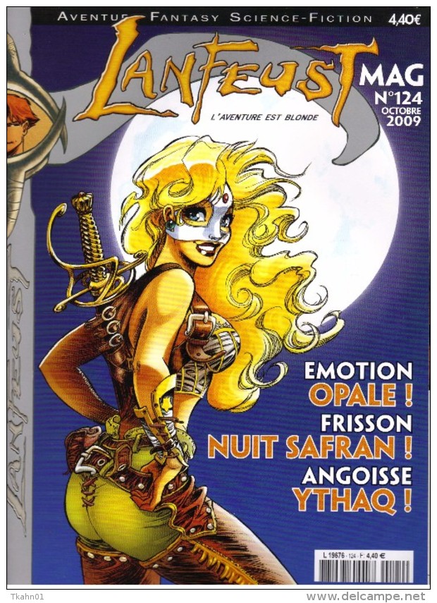 LANFEUST-MAG  N ° 124   REVUE B-D  AVENTURE  FANTASY SCIENCE-FICTION - Lanfeust De Troy