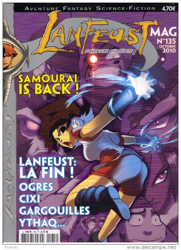 LANFEUST-MAG  N ° 135   REVUE B-D  AVENTURE  FANTASY SCIENCE-FICTION - Lanfeust De Troy