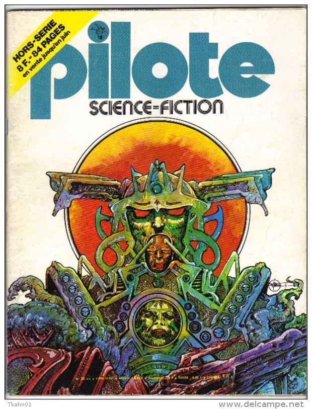 PILOTE H-S N° 35-BIS " SPECIAL  FANTASTIQUE SCIENCE-FICTION " DE 1977 - Pilote