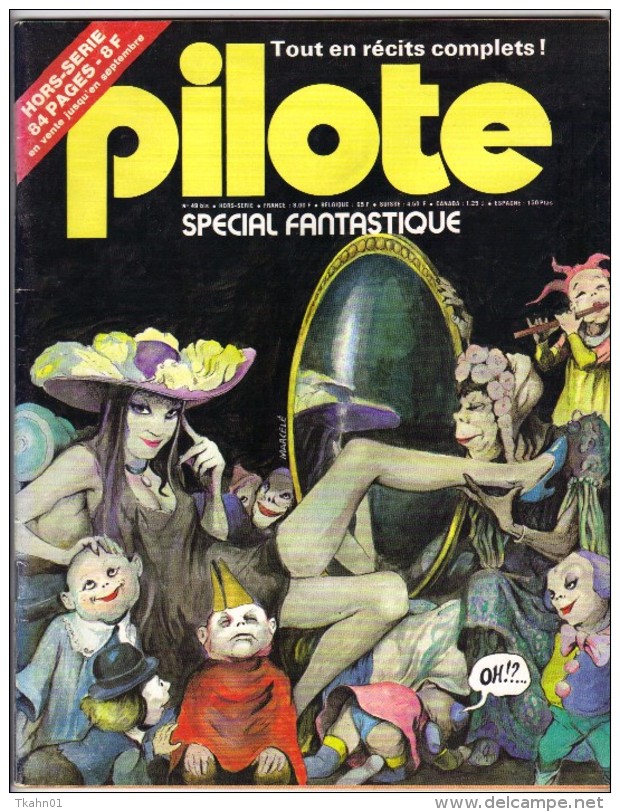 PILOTE H-S N° 49-BIS " SPECIAL  FANTASTIQUE SCIENCE-FICTION " DE 1978 - Pilote