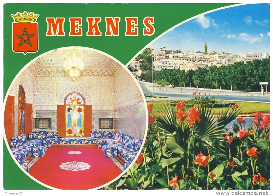 Maroc MEKNES, 2 Scans - Meknès