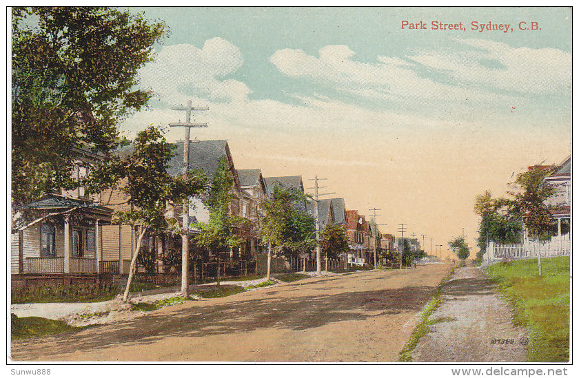 Park Street, Sydney, C.B. (Valentine & Sons) - Cape Breton