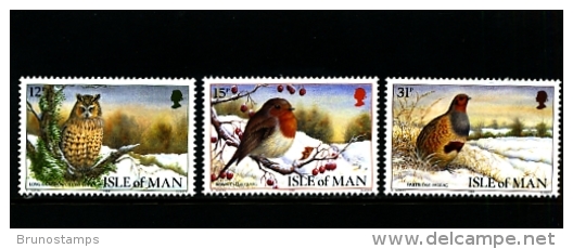 ISLE OF MAN - 1988  CHRISTMAS  SET  MINT NH - Isla De Man