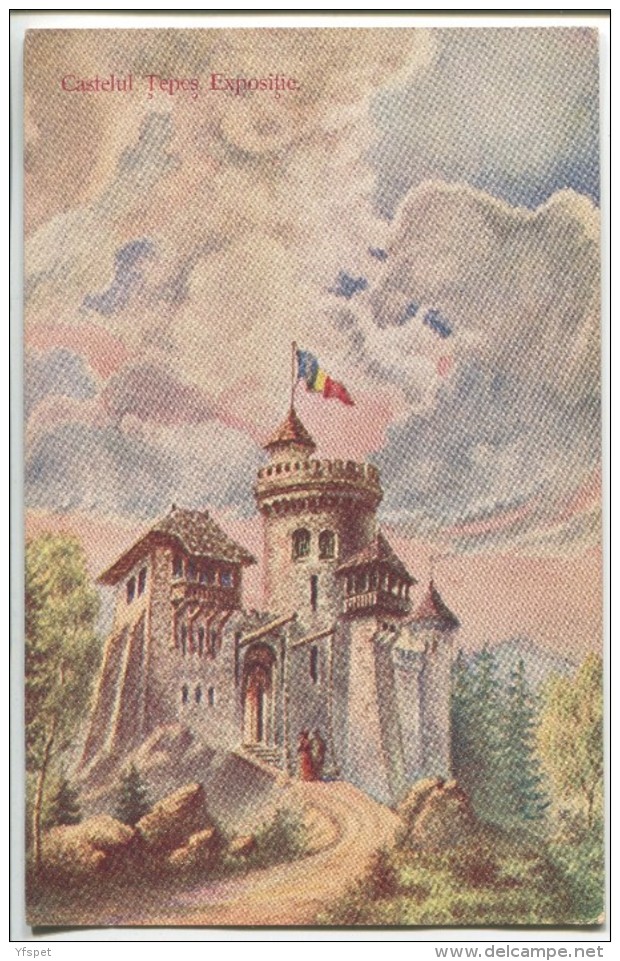 Bucuresti - Tepes Castle, 1906 Exhibition - Romania