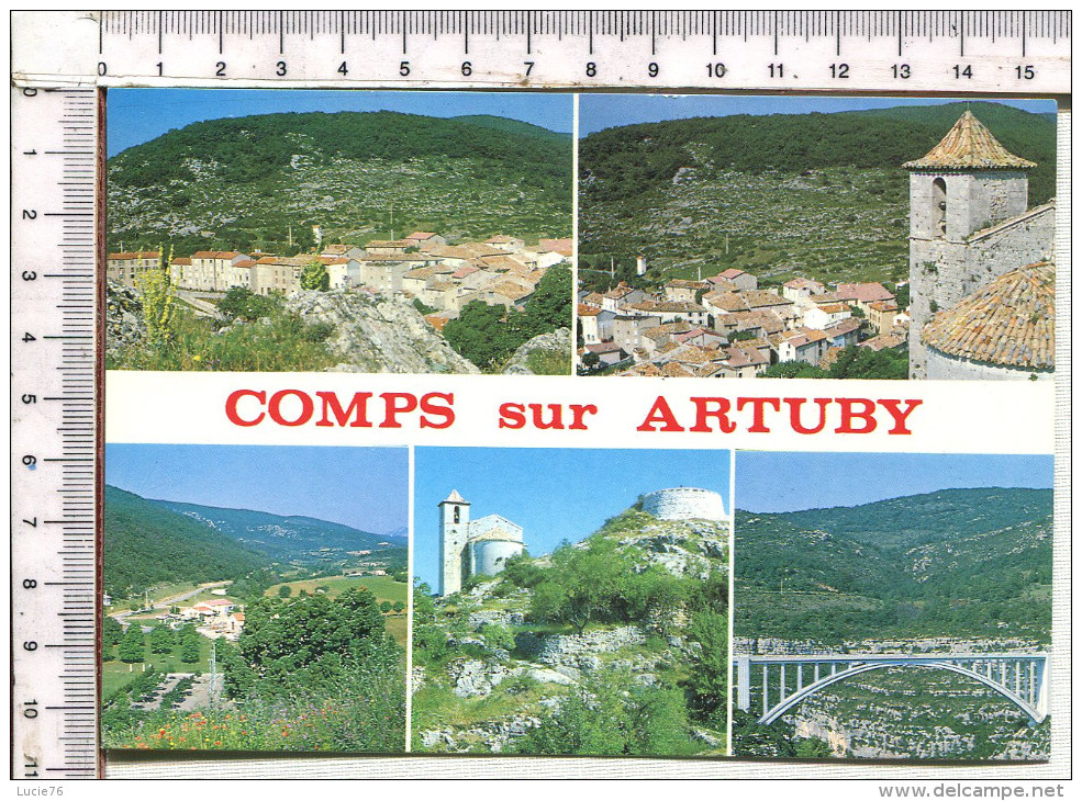 COMPS   SUR   ARTUBY    -    5  Vues - Comps-sur-Artuby