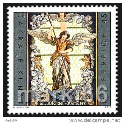 Austria - 2012 - Sacred Art In Austria, St. Michael Altar In Mondsee - Mint Stamp - Unused Stamps